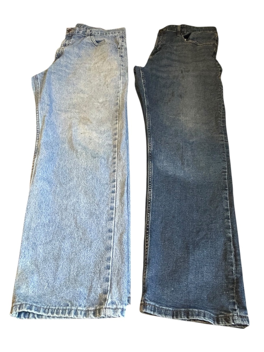 Men’s Jeans Bundle 36x30 36x32 Chaps Slim Straight Member’s Mark Distressed